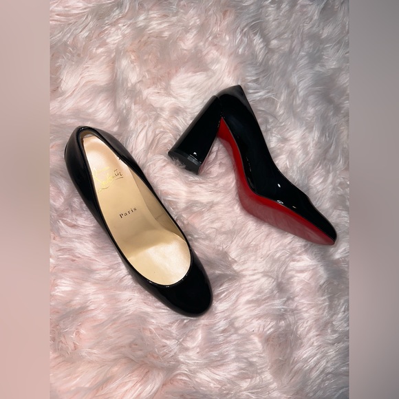 Christian Louboutin Simple 85 Patent Leather Pumps size 38 1/2 - Picture 11 of 13